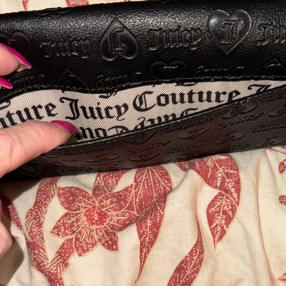 Juicy Couture Black Embossed Wallet - Picture 4 of 5